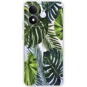 Прозорий чохол BoxFace Xiaomi Redmi Note 17 Palm Tree