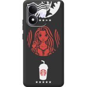 Чорний чохол BoxFace Xiaomi Redmi Note 17 RedWhite Coffee