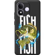 Чорний чохол BoxFace Xiaomi Redmi Note 17 Fish