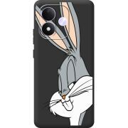 Чорний чохол BoxFace Xiaomi Redmi Note 17 Lucky Rabbit