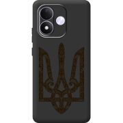 Чорний чохол BoxFace Xiaomi Redmi Note 17 Ukrainian Trident