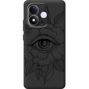 Чорний чохол BoxFace Xiaomi Redmi Note 17 Eye