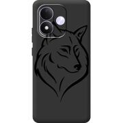 Чорний чохол BoxFace Xiaomi Redmi Note 17 Wolf