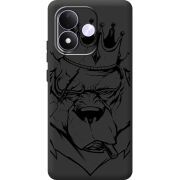 Чорний чохол BoxFace Xiaomi Redmi Note 17 Bear King
