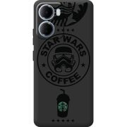 Чорний чохол BoxFace Xiaomi Redmi 15A Dark Coffee