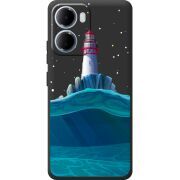 Чорний чохол BoxFace Xiaomi Redmi 15A Lighthouse
