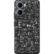 Чорний чохол BoxFace Xiaomi Redmi 15A E=mc2