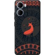 Чорний чохол BoxFace Xiaomi Redmi 15A Ornament