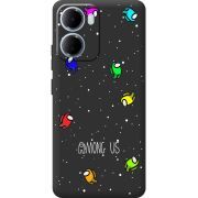 Чорний чохол BoxFace Xiaomi Redmi 15A Among Us Invisible