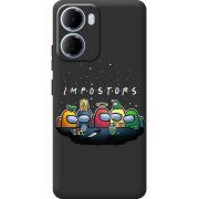 Чорний чохол BoxFace Xiaomi Redmi 15A Among Us Impostors