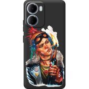 Чорний чохол BoxFace Xiaomi Redmi 15A Tanker Girl