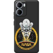 Чорний чохол BoxFace Xiaomi Redmi 15A NASA Spaceship
