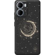 Чорний чохол BoxFace Xiaomi Redmi 15A Moon