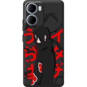Чорний чохол BoxFace Xiaomi Redmi 15A Учиха Итачи