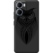 Чорний чохол BoxFace Xiaomi Redmi 15A Owl