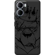 Чорний чохол BoxFace Xiaomi Redmi 15A Bear King