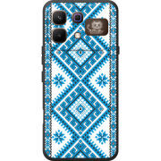 Чохол BoxFace Infinix Note 60 Pro Блакитний Орнамент