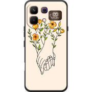 Чохол BoxFace Infinix Note 60 Pro Flower Hands