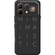 Чорний чохол BoxFace Infinix Note 60 Pro Minimalistic