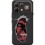Чорний чохол BoxFace Infinix Note 60 Pro Нападение на Титана
