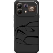 Чорний чохол BoxFace Infinix Note 60 Pro Sportcar