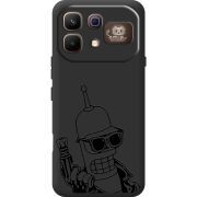 Чорний чохол BoxFace Infinix Note 60 Pro 