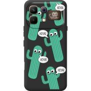 Прозорий чохол BoxFace Infinix Note 60 Pro с 3D-глазками HIYA