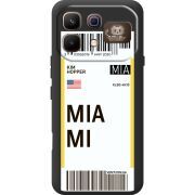 Прозорий чохол BoxFace Infinix Note 60 Pro Ticket Miami
