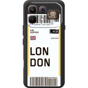Прозорий чохол BoxFace Infinix Note 60 Pro Ticket London