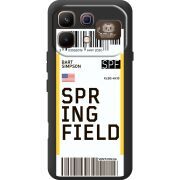 Прозорий чохол BoxFace Infinix Note 60 Pro Ticket Springfield