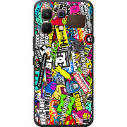 Чохол BoxFace Infinix Note 60 Multicolored Inscriptions