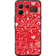Чохол BoxFace Infinix Note 60 Happy Valentines