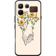 Чохол BoxFace Infinix Note 60 Flower Hands