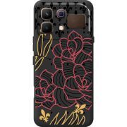 Чорний чохол BoxFace Infinix Note 60 FranceFlowers