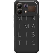 Чорний чохол BoxFace Infinix Note 60 Minimalistic