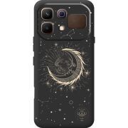 Чорний чохол BoxFace Infinix Note 60 Moon