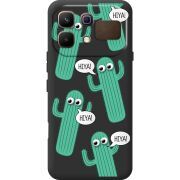 Прозорий чохол BoxFace Infinix Note 60 с 3D-глазками HIYA
