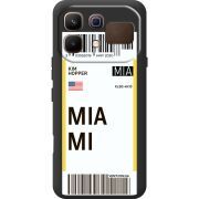 Прозорий чохол BoxFace Infinix Note 60 Ticket Miami