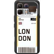 Прозорий чохол BoxFace Infinix Note 60 Ticket London