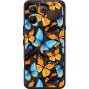 Прозорий чохол BoxFace Infinix Note 60 Butterfly Morpho