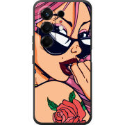 Чохол BoxFace Tecno Camon 50 Pink Girl