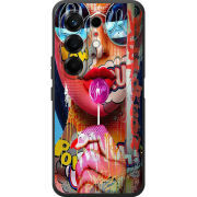 Чохол BoxFace Tecno Camon 50 Colorful Girl