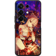 Чохол BoxFace Tecno Camon 50 Genshin Ёимия с огоньком