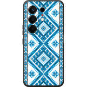 Чохол BoxFace Tecno Camon 50 Блакитний Орнамент