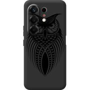 Чорний чохол BoxFace Tecno Camon 50 Owl