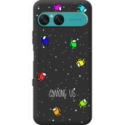 Чорний чохол BoxFace Sony Xperia 10 VII Among Us Invisible