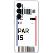 Прозорий чохол BoxFace Samsung Galaxy S26 FE (S741) Ticket Paris