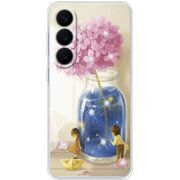 Чохол зі стразами Samsung Galaxy S26 FE (S741) Little Boy and Girl