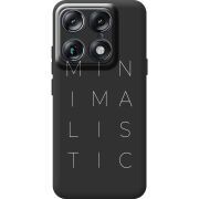 Чорний чохол BoxFace Moto Signature Minimalistic