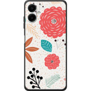 Чохол BoxFace Samsung Galaxy A07s (A077) Line Flowers